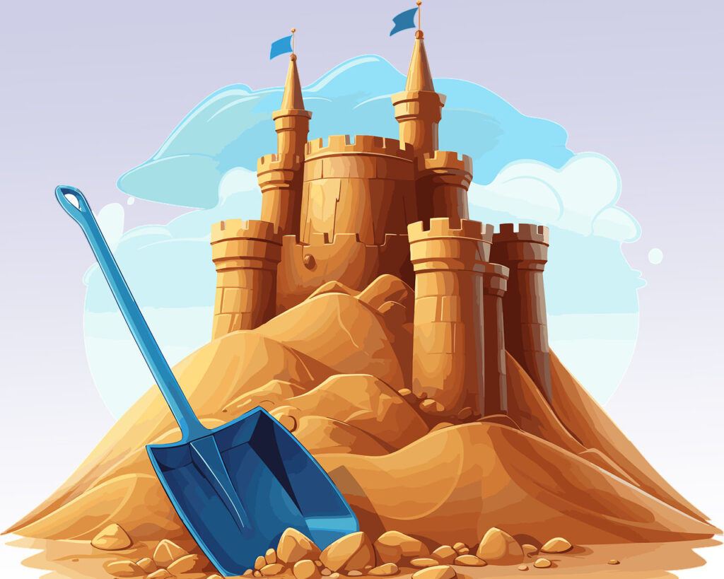 História Infantil Castelos de Areia